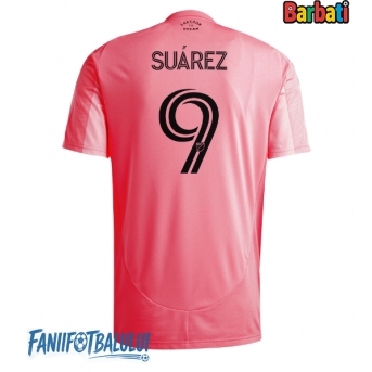 Inter Miami Luis Suarez #9 Tricou Fotbal Replică 2025-26 Barbati Acasa